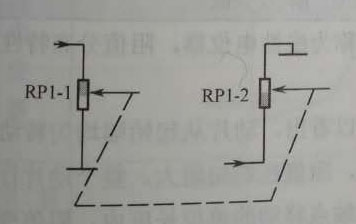 半有效电气行程bourns电位器电路符号